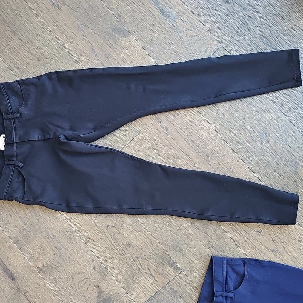 J.Crew Gigi Slim Ankle Pants Bundle Size 4 Black & Navy - Picture 2 of 11
